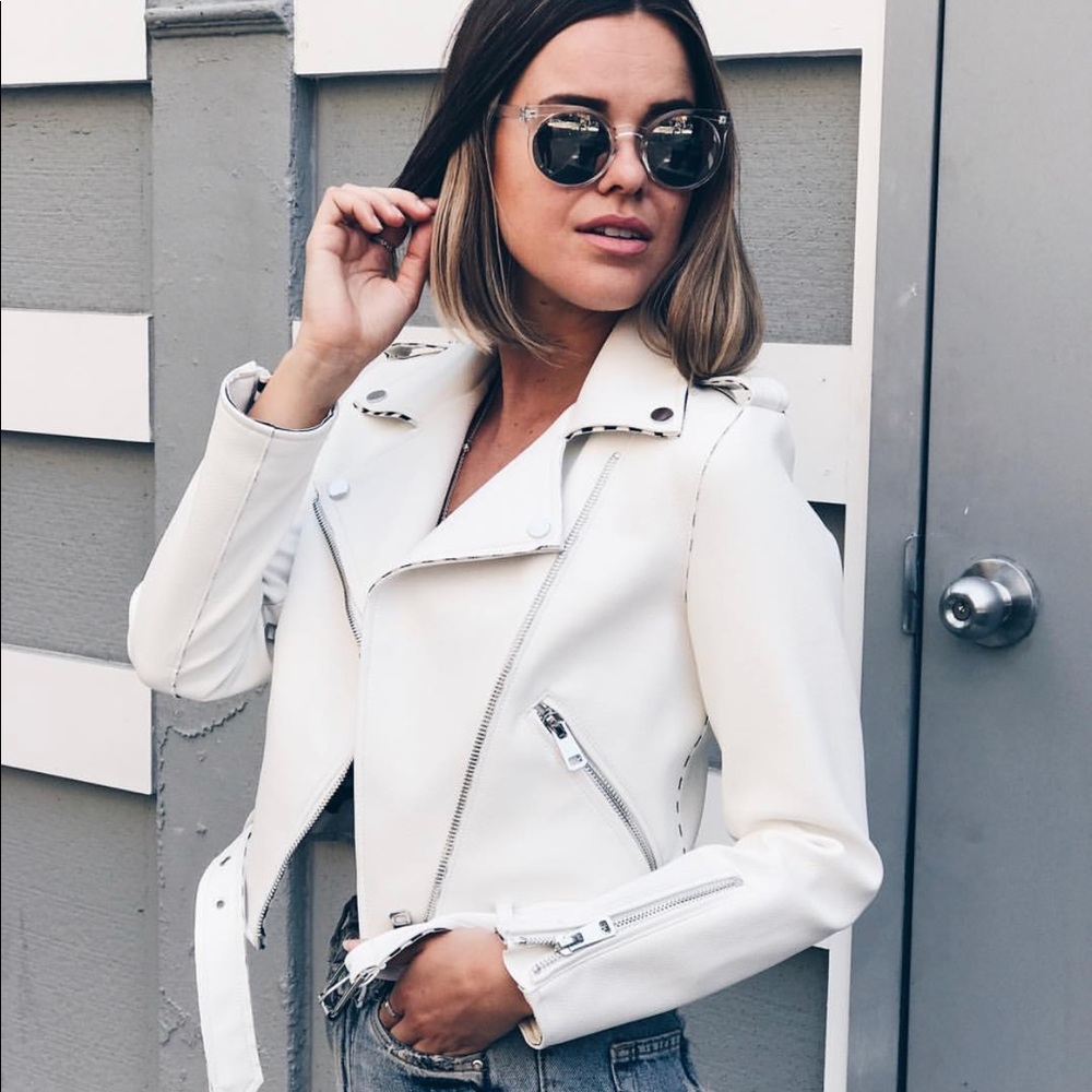 Zara Moto Pleather Jacket